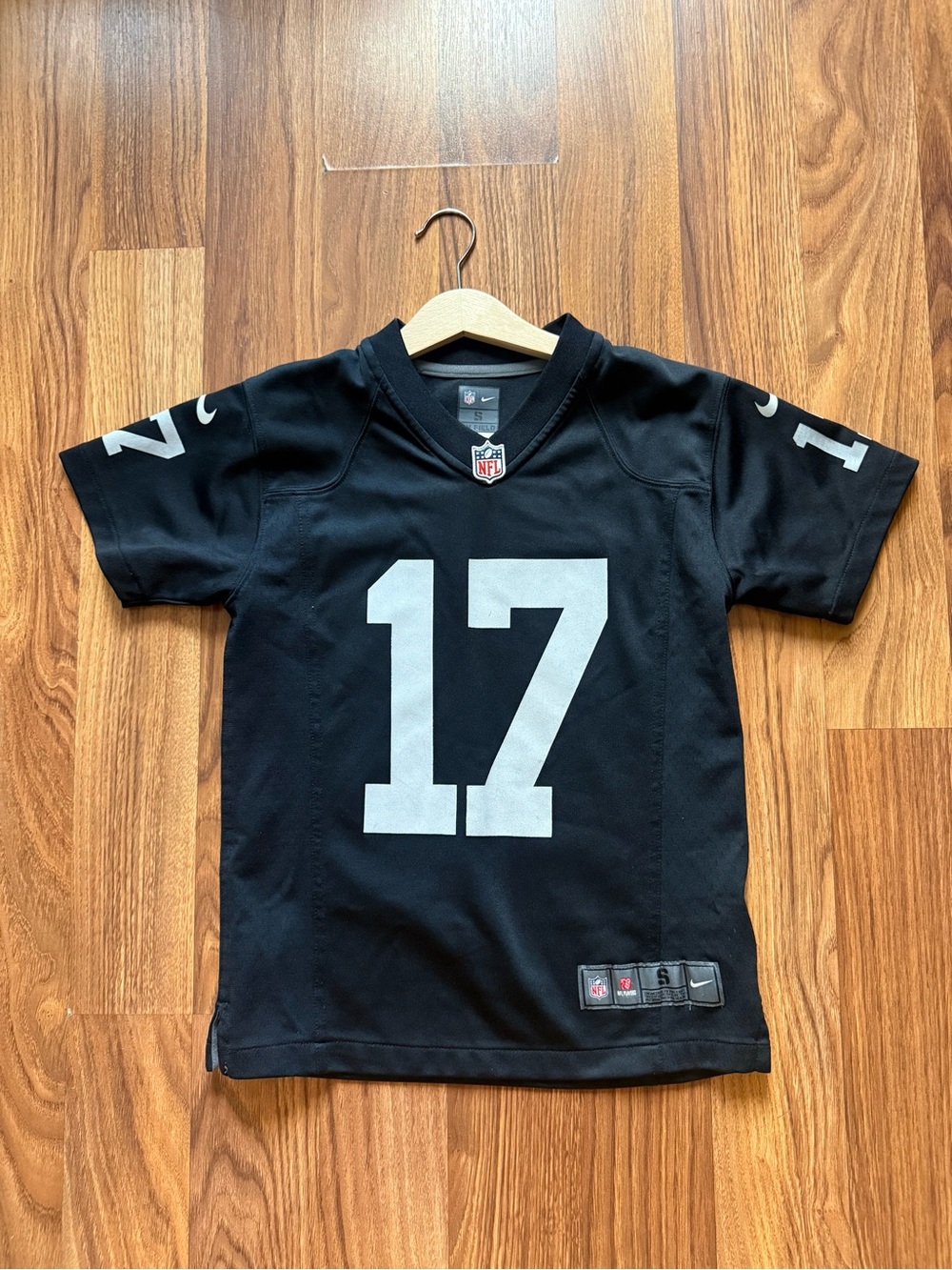 Raiders kids jersey size small